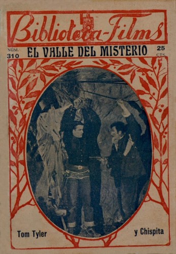 Tyrant of Red Gulch Spain film booklet