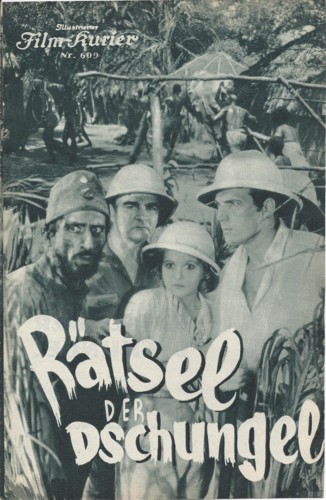 Tom Tyler Film-Kurier Austria Jungle Mystery