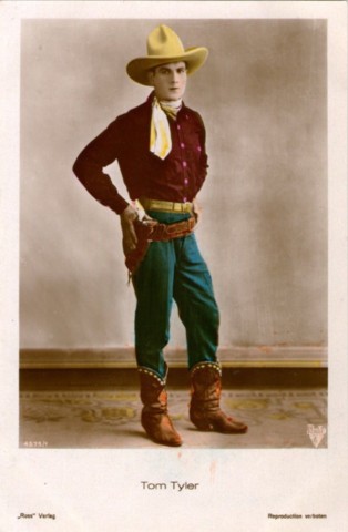 Tom Tyler Ross Verlag German collectors card