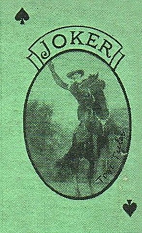 Tom Tyler mint green spade Joker ESCO card