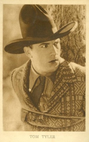 Tom Tyler Terror Mountain Kivou Belgian postcard