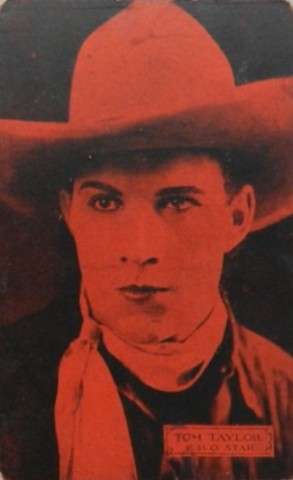 Tom Tyler FBO Star red arcade card