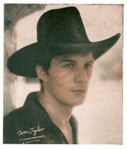 Tom Tyler R96-3 Powdersmoke Range trading card