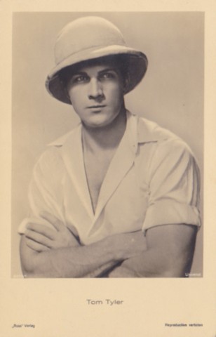 Tom Tyler Jungle Mystery postcard