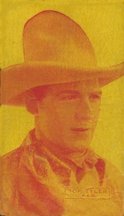 Tom Tyler W-strip card yellow