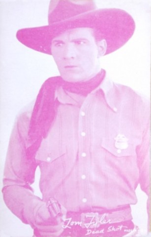 Tom Tyler Dead Shot pink arcade card