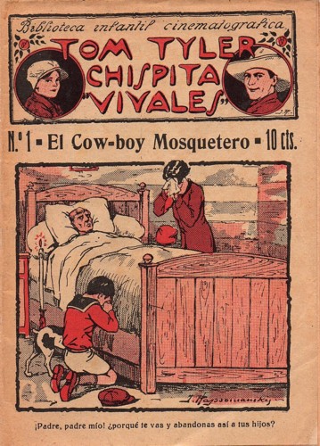 Tom Tyler The Cowboy Musketeer 1925 Biblioteca infantil cinematografica Spain