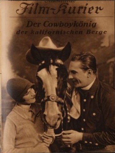 Tom Tyler Cowboy King Film-Kurier Germany Born to Battle 1926