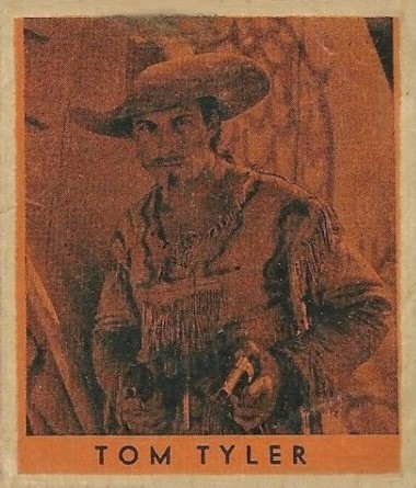 Tom Tyler as Buffalo Bill on R133 card Orange No. 144