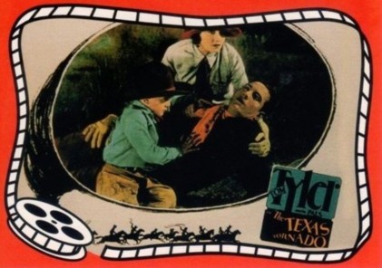 Tom Tyler modern trading card The Texas Tornado